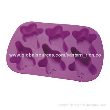 Silicone Halloween muffin pan, 27.5x17.2x3.4cm